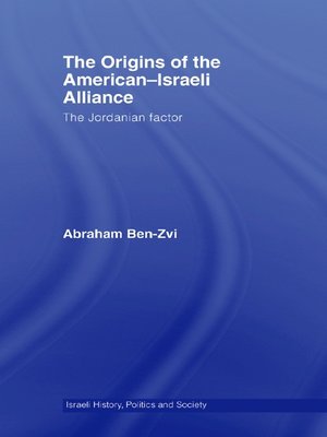 cover image of The Origins of the American-Israeli Alliance